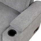Sofá seccional cama en forma de L verde / beige / negro / gris con otomana de almacenamiento, 5 asientos, extraíble 2 en 1
