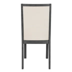 Juego de comedor para 6 personas estilo rústico beige/natural – Mesa, 4 sillas y banco