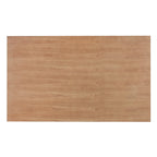 Juego de comedor para 6 personas estilo rústico beige/natural – Mesa, 4 sillas y banco