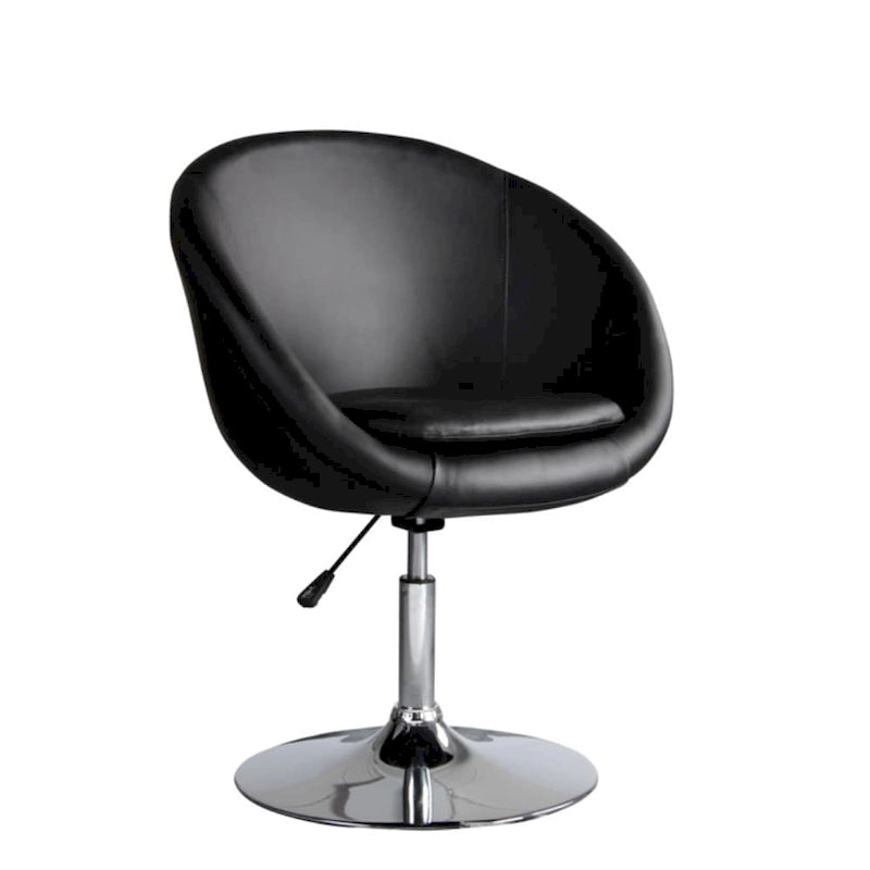 Sillón giratorio tipo barril | Rojo/Blanco/Negro/Naranja/Azul | Un asiento