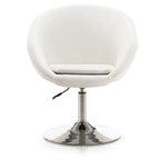 Sillón giratorio tipo barril | Rojo/Blanco/Negro/Naranja/Azul | Un asiento