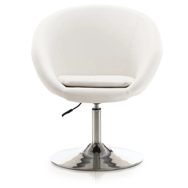 Sillón giratorio tipo barril | Rojo/Blanco/Negro/Naranja/Azul | Un asiento