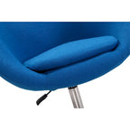 Sillón giratorio tipo barril | Rojo/Blanco/Negro/Naranja/Azul | Un asiento