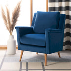 SAFAVIEH Anner Mid-Century Arm Chair - 28.7 x 28.4 x 33.9 - 29Wx28Dx34H