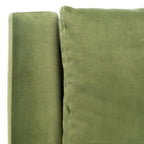 Sillón de Acento de Mediados de Siglo, Multicolor / Natural, 1 Asiento