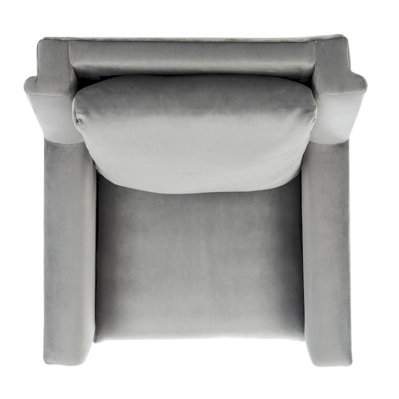 Sillón de Acento de Mediados de Siglo, Multicolor / Natural, 1 Asiento