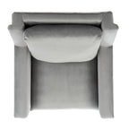 Sillón de Acento de Mediados de Siglo, Multicolor / Natural, 1 Asiento