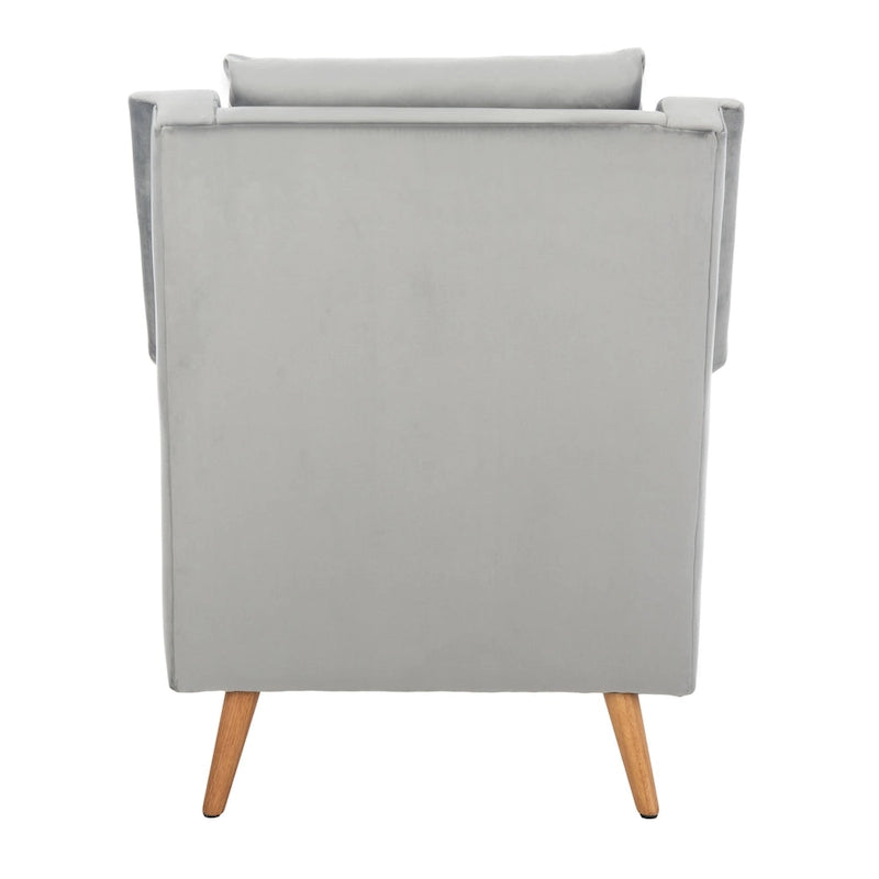 Sillón de Acento de Mediados de Siglo, Multicolor / Natural, 1 Asiento