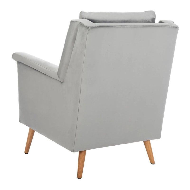 Sillón de Acento de Mediados de Siglo, Multicolor / Natural, 1 Asiento