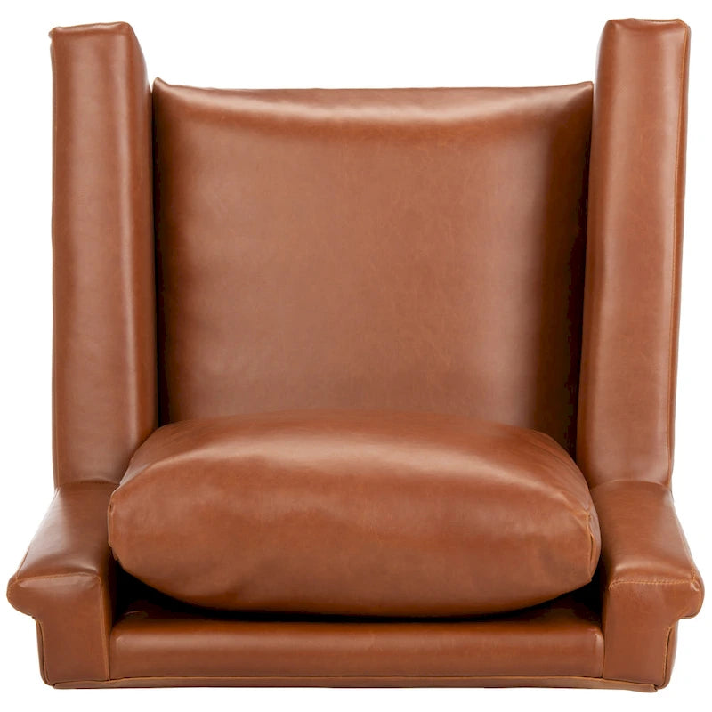 Sillón de Acento de Mediados de Siglo, Multicolor / Natural, 1 Asiento