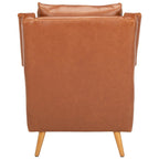 Sillón de Acento de Mediados de Siglo, Multicolor / Natural, 1 Asiento