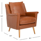 Sillón de Acento de Mediados de Siglo, Multicolor / Natural, 1 Asiento