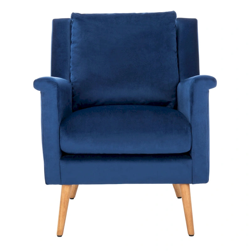 Sillón de Acento de Mediados de Siglo, Multicolor / Natural, 1 Asiento