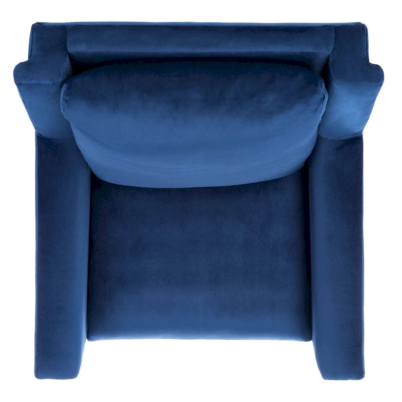 Sillón de Acento de Mediados de Siglo, Multicolor / Natural, 1 Asiento