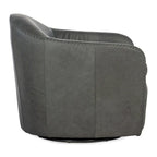 Sillón club giratorio Roper de 29" de ancho en acero azul