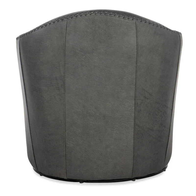 Sillón club giratorio Roper de 29" de ancho en acero azul