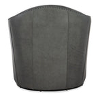 Sillón club giratorio Roper de 29" de ancho en acero azul