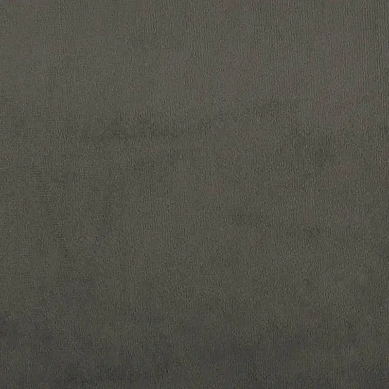 Silla de comedor de terciopelo, juego de 2 – Gris claro / Gris oscuro / Crema / Negro